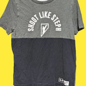 Boys Under Armour Shoot like Steph Gray/Black Size YXS‎